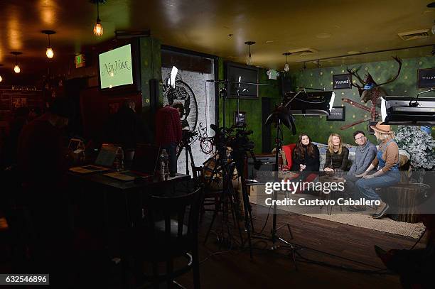 Isabella Amara,Laura Dern,Craig Johnson and Judy Greer attends The Vulture Spot Presented By Tidal at Rock & Reilly's on January 23, 2017 in Park...