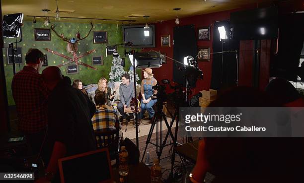 Isabella Amara,Laura Dern,Craig Johnson and Judy Greer attends The Vulture Spot Presented By Tidal at Rock & Reilly's on January 23, 2017 in Park...