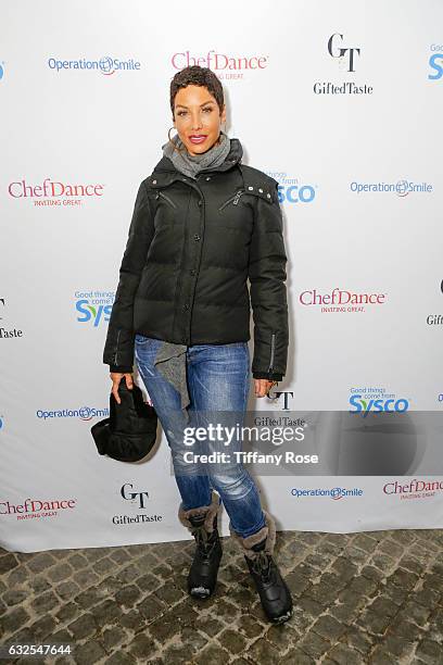 Nicole Murphy attends ChefDance and Operation Smile on January 23, 2017 in Park City, Utah.