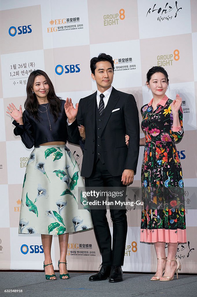SBS Drama "Saimdang: Memoir Of Colors" Press Conference In Seoul
