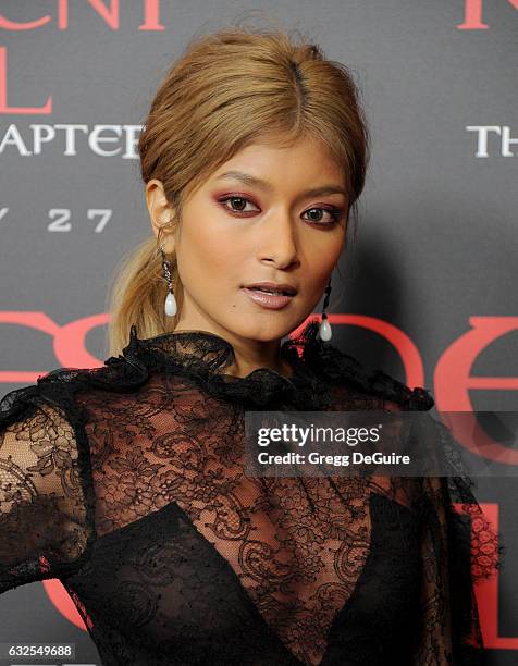Rola arrives at the premiere of Sony Pictures Releasing's "Resident Evil: The Final Chapter" at Regal LA Live: A Barco Innovation Center on January...