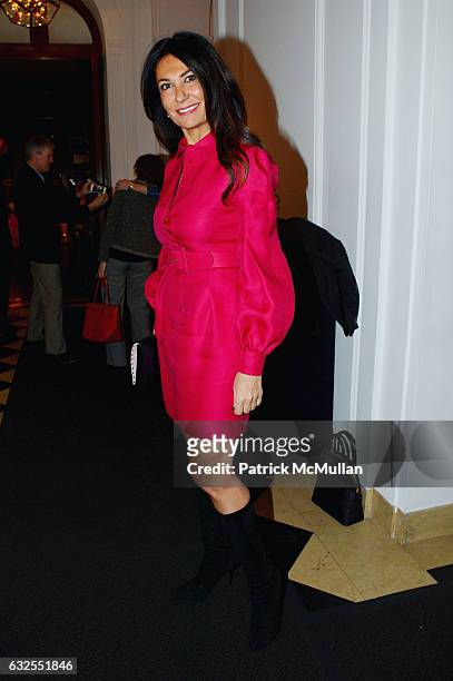 Nazee Moinian attends the UN Women For Peace Association's Reception to Celebrate 2017 Award Luncheon Honorees at Neue Galerie on January 23, 2017 in...