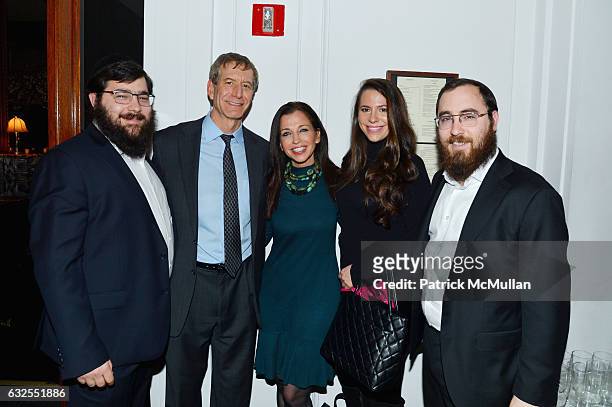 Ari Shapiro, Dan Rosenstein, Wendy Diamond, Brooke Milstein and Yehuda Gurwitz attend the UN Women For Peace Association's Reception to Celebrate...