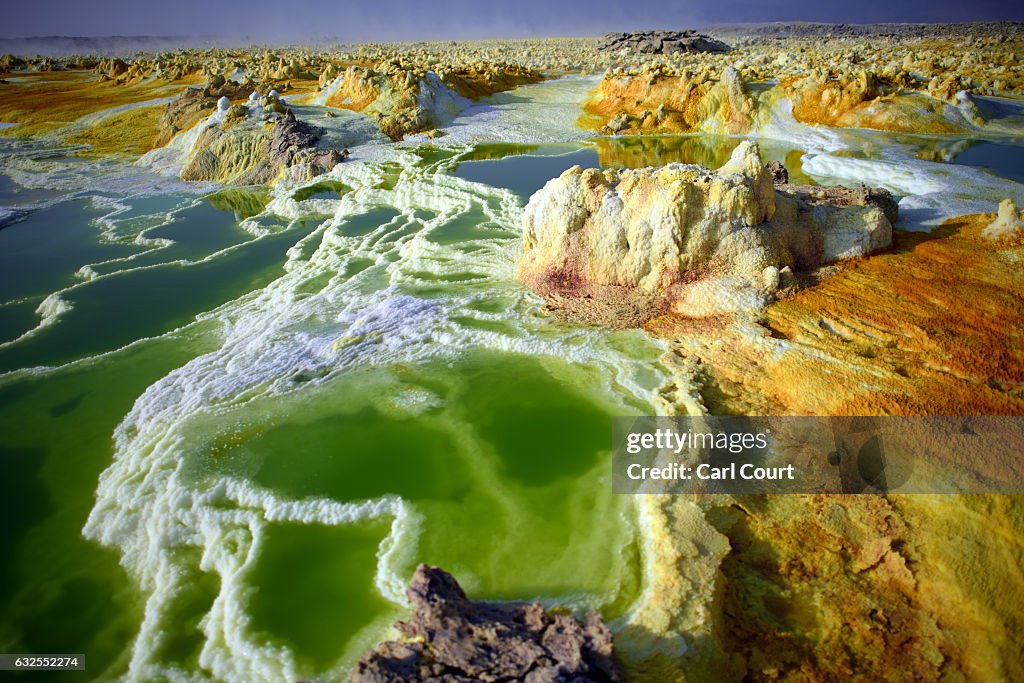 Salt Mines And The Searing Heat Of The Danakil Depression
