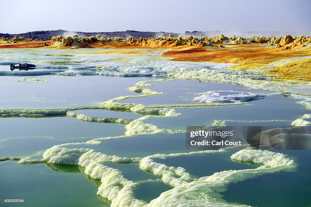 Salt Mines And The Searing Heat Of The Danakil Depression