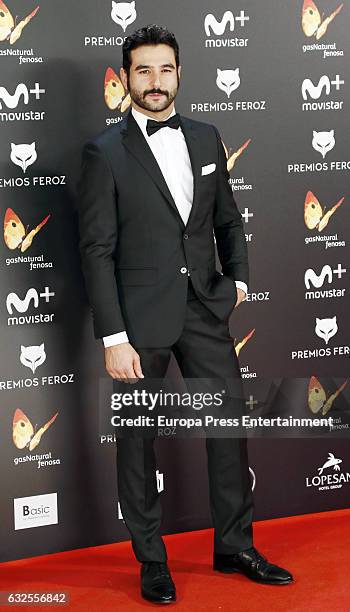 Antonio Velazquez attends the 2016 Feroz Cinema Awards at Duque de Patrana Palace on January 23, 2017 in Madrid, Spain.