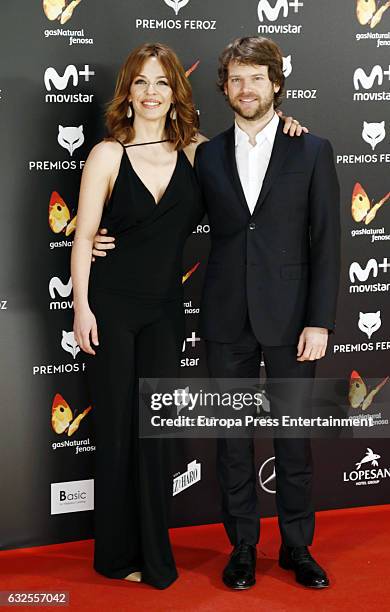 Maria Adanez attends the 2016 Feroz Cinema Awards at Duque de Patrana Palace on January 23, 2017 in Madrid, Spain.