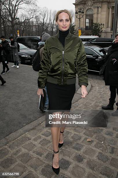 Lauren Santo Domingo attends the Chanel Haute Couture Spring Summer 2017 show as part of Paris Fashion Week on January 24, 2017 in Paris, France.