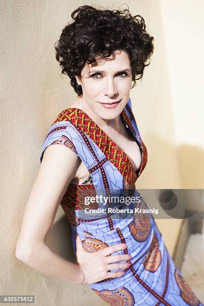 Actress Cecilia Dazzi is photographed for Self Assignment on April 16, 2016 in Rome, Italy.