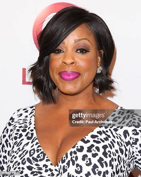 Actress Niecy Nash attends the screening of "Love By The 10th Date" at The London West Hollywood at Beverly Hills on January 23, 2017 in West...