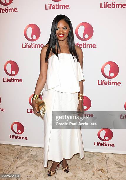 Director / Writer Nzingha Stewart attends the screening of "Love By The 10th Date" at The London West Hollywood at Beverly Hills on January 23, 2017...