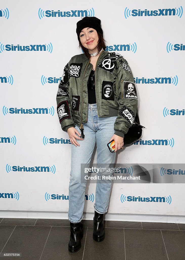 Celebrities Visit SiriusXM - January 24, 2017