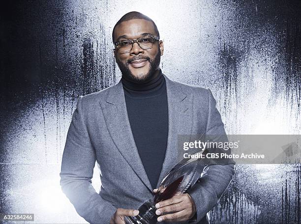 Tyler Perry visits the CBS Photo Booth during the PEOPLE'S CHOICE AWARDS, the only major awards show where fans determine the nominees and winners...