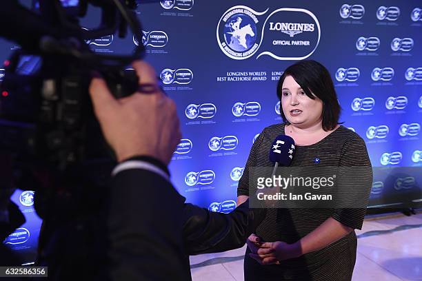 Kelly Martin attends the Longines Worlds Best Racehorse & Longines Worlds Best Horserace ceremony hosted by Longines and IFHA at Claridge's Hotel...