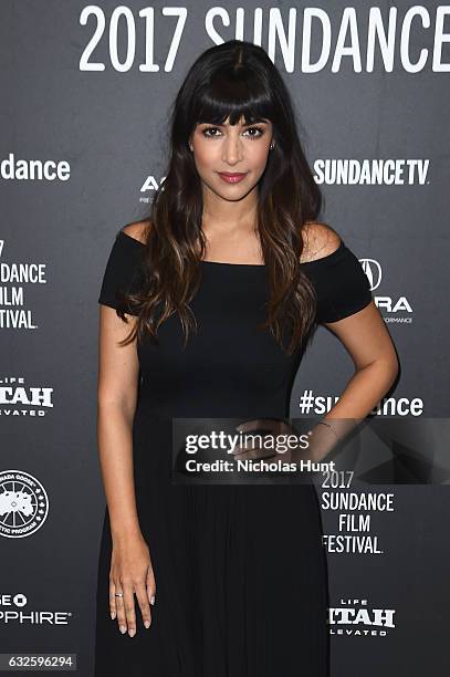 Actress Hannah Simone attends the "Band Aid" Premiere at Eccles Center Theatre on January 24, 2017 in Park City, Utah.