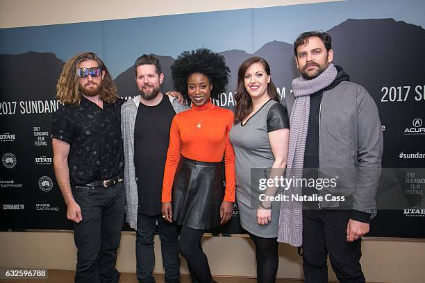 January 22, 2017 - Premiere of "Downward Dog" at the Sundance Film Festival. LUCAS NEFF, SAMM HODGES , KIRBY HOWELL-BAPTISTE, ALLISON TOLMAN, BARRY...