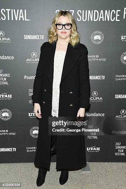 Actress Majandra Delfino attends the "Band Aid" Premiere at Eccles Center Theatre on January 24, 2017 in Park City, Utah.