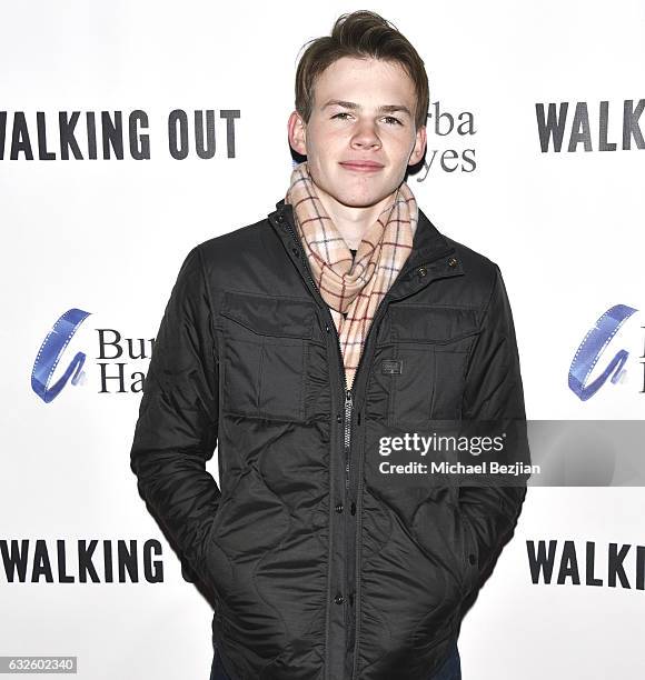 Actor Josh Wiggins attends the "Walking Out" Party At The #IndieLounge at Indie Lounge on January 22, 2017 in Park City, Utah.