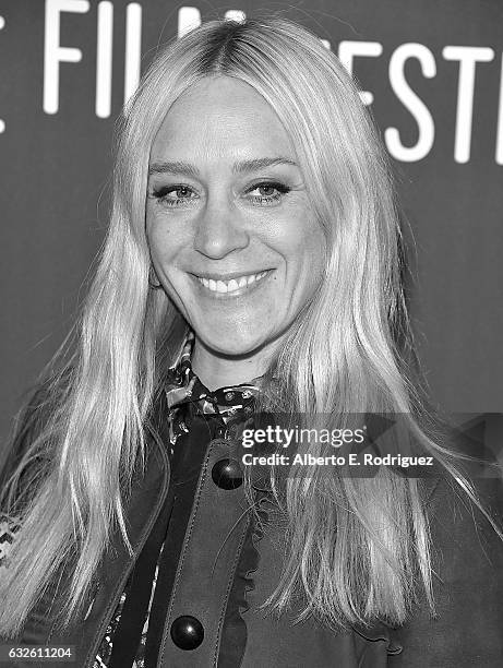 Chloe Sevigny attends the "Golden Exits" Premiere on day 4 of the 2017 Sundance Film Festival at Library Center Theater on January 22, 2017 in Park...