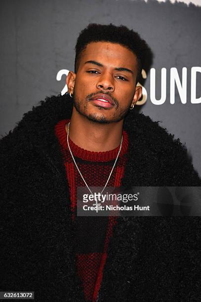 Actor Trevor Jackson attends the "Burning Sands" Premiere at Eccles Center Theatre on January 24, 2017 in Park City, Utah.
