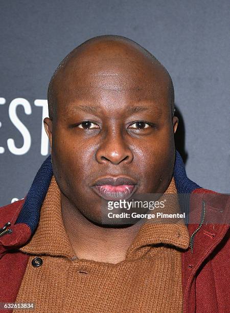 Actor Steve Harris attends the "Burning Sands" Premiere at Eccles Center Theatre on January 24, 2017 in Park City, Utah.