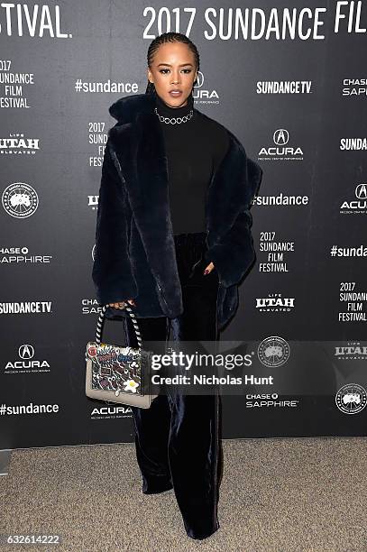 Actress Serayah attends the "Burning Sands" Premiere at Eccles Center Theatre on January 24, 2017 in Park City, Utah.