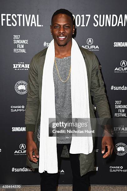 Actor Mitchell Edwards attends the "Burning Sands" Premiere at Eccles Center Theatre on January 24, 2017 in Park City, Utah.