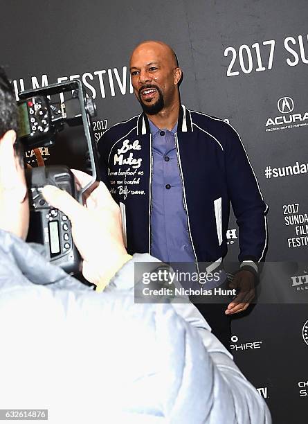 Executive producer Common attends the "Burning Sands" Premiere at Eccles Center Theatre on January 24, 2017 in Park City, Utah.