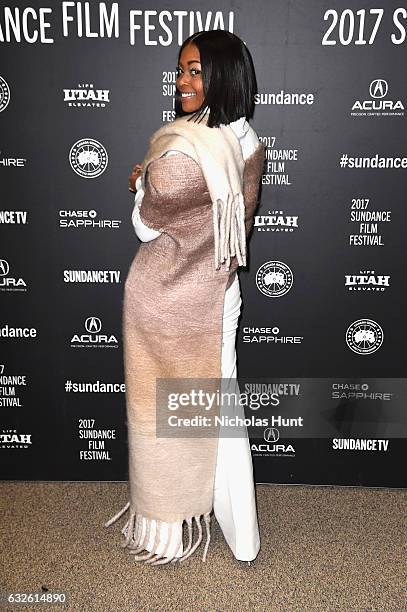 Actress Nafessa Williams attends the "Burning Sands" Premiere at Eccles Center Theatre on January 24, 2017 in Park City, Utah.