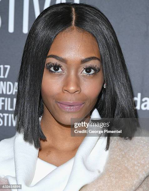 Actress Nafessa Williams attends the "Burning Sands" Premiere at Eccles Center Theatre on January 24, 2017 in Park City, Utah.