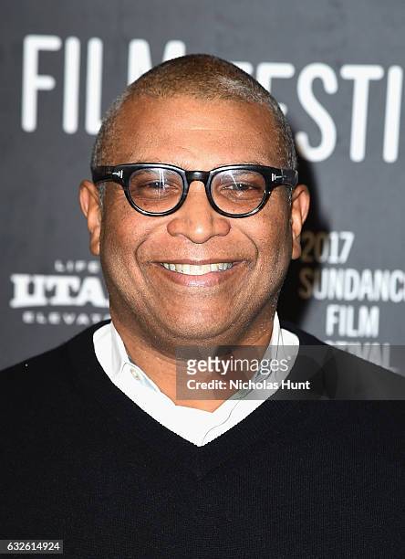 Producer Reggie Hudlin attends the "Burning Sands" Premiere at Eccles Center Theatre on January 24, 2017 in Park City, Utah.