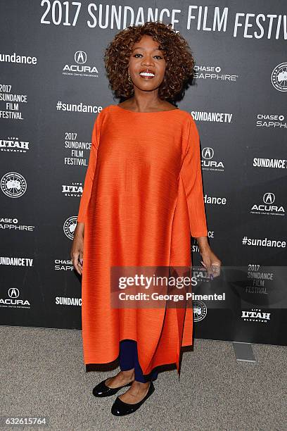 Actress Alfre Woodard attends the "Burning Sands" Premiere at Eccles Center Theatre on January 24, 2017 in Park City, Utah.