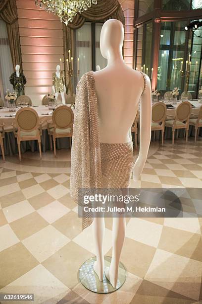 General view during the Swarovski Celebrates 10 Seasons X Alexandre Vauthier cocktail and dinner at Hotel Ritz on January 24, 2017 in Paris, France.