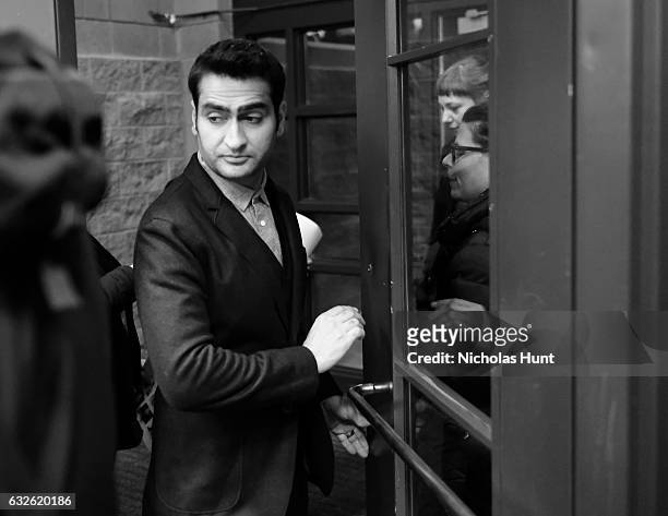 Actor/writer Kumail Nanjiani attends the 'The Big Sick' premiere during day 2 of the 2017 Sundance Film Festival at Eccles Center Theatre on January...