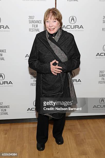 Actress Shirley MacLaine attends "The Last Word" Party at the Acura Studio at Sundance Film Festival 2017 on January 24, 2017 in Park City, Utah.