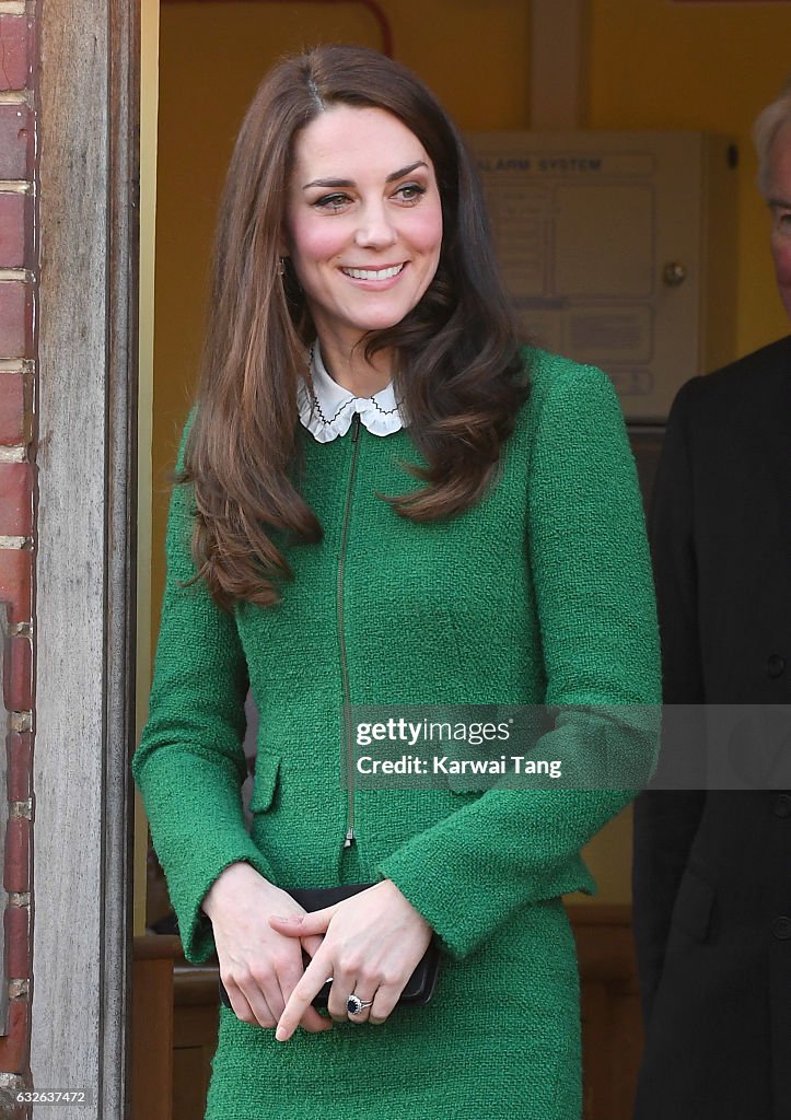 The Duchess of Cambridge Visits East Anglia's Children's Hospice At Quidenham