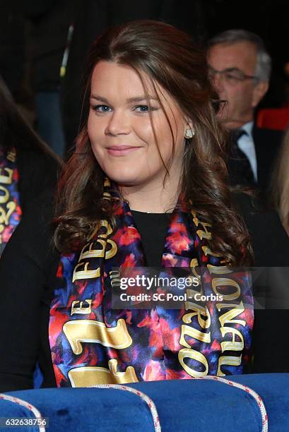 Camille Gottlieb attends the gala of the 41st Monte-Carlo International Circus Festival on January 24, 2017 in Monte-Carlo, Monaco.