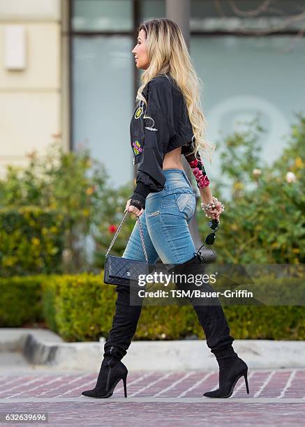 Ana Braga is seen on January 24, 2017 in Los Angeles, California.