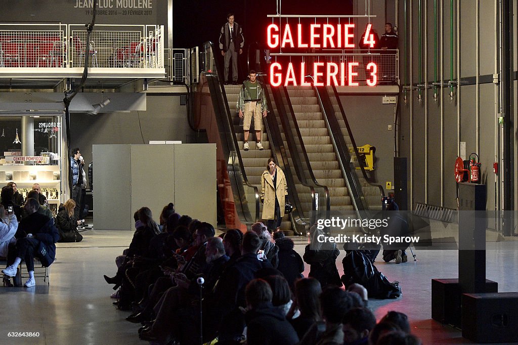 Vetements : Runway - Paris Fashion Week - Haute Couture Spring Summer 2017