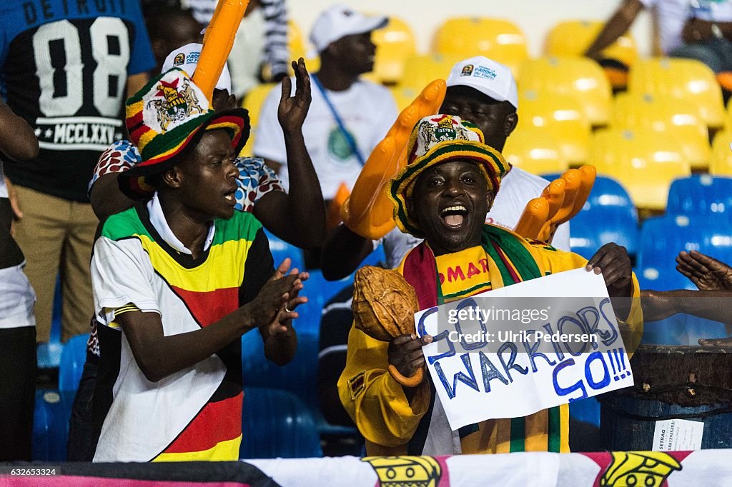 Zimbabwe v Tunisia - African Nations Cup