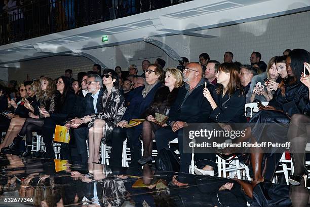 Farida Khelfa, Estelle Lefebure, Arielle Dombasle, Emmanuelle Alt, Owner of Gaultier Manuel Puig, Paz Vega, Gilles Dufour, Catherine Deneuve,...