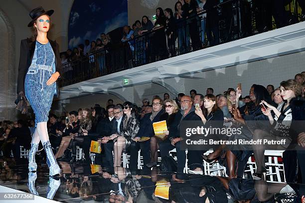 Farida Khelfa, Estelle Lefebure, Arielle Dombasle, Emmanuelle Alt, Owner of Gaultier Manuel Puig, Paz Vega, Gilles Dufour, Catherine Deneuve,...