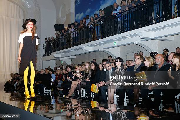 Farida Khelfa, Estelle Lefebure, Arielle Dombasle, Emmanuelle Alt, Owner of Gaultier Manuel Puig, Paz Vega, Gilles Dufour, Catherine Deneuve,...