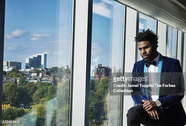 Musican Jason Derulo is photographed for Forbes Magazine on October 17, 2016 in New York City. CREDIT MUST READ: Jamel Toppin/The Forbes...