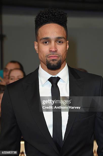 Ashley Banjo attends the National Television Awards on January 25, 2017 in London, United Kingdom.