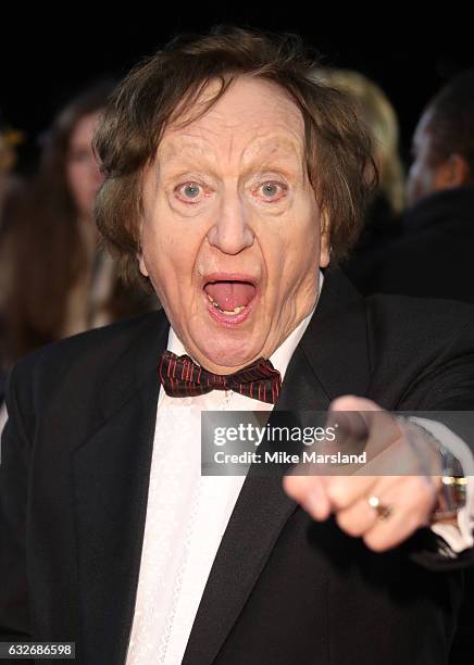 Ken Dodd attends the National Television Awards at The O2 Arena on January 25, 2017 in London, England.