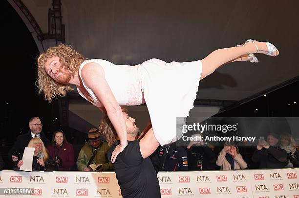 Leigh Francis attends the National Television Awards on January 25, 2017 in London, United Kingdom.