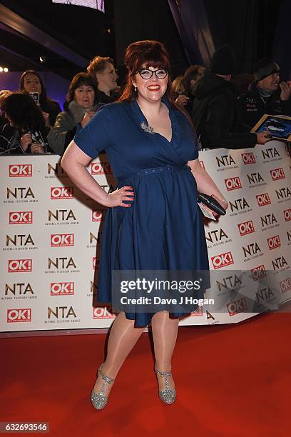 Jenny Ryan attends the National Television Awards at Cineworld 02 Arena on January 25, 2017 in London, England.