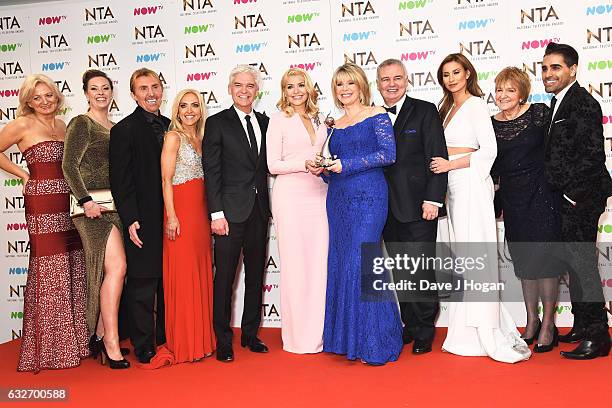 Alice Beer, Sharon Marshall, Nik Speakman, Eva Speakman, Phillip Schofield, Holly Willoughby, Ruth Langsford, Eamon Holmes, Ferne McCann, Diedre...