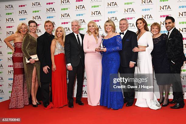 Alice Beer, Sharon Marshall, Nik Speakman, Eva Speakman, Phillip Schofield, Holly Willoughby, Ruth Langsford, Eamon Holmes, Ferne McCann, Diedre...